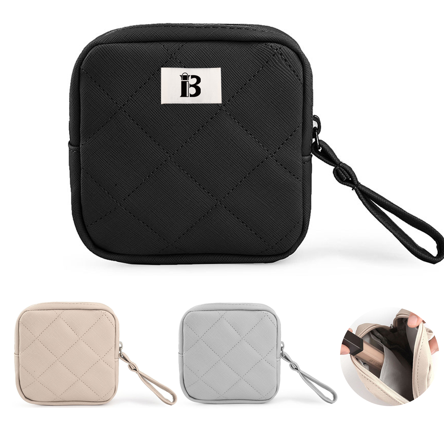 Mini storage bag, custom tote bag with logo imprint 2