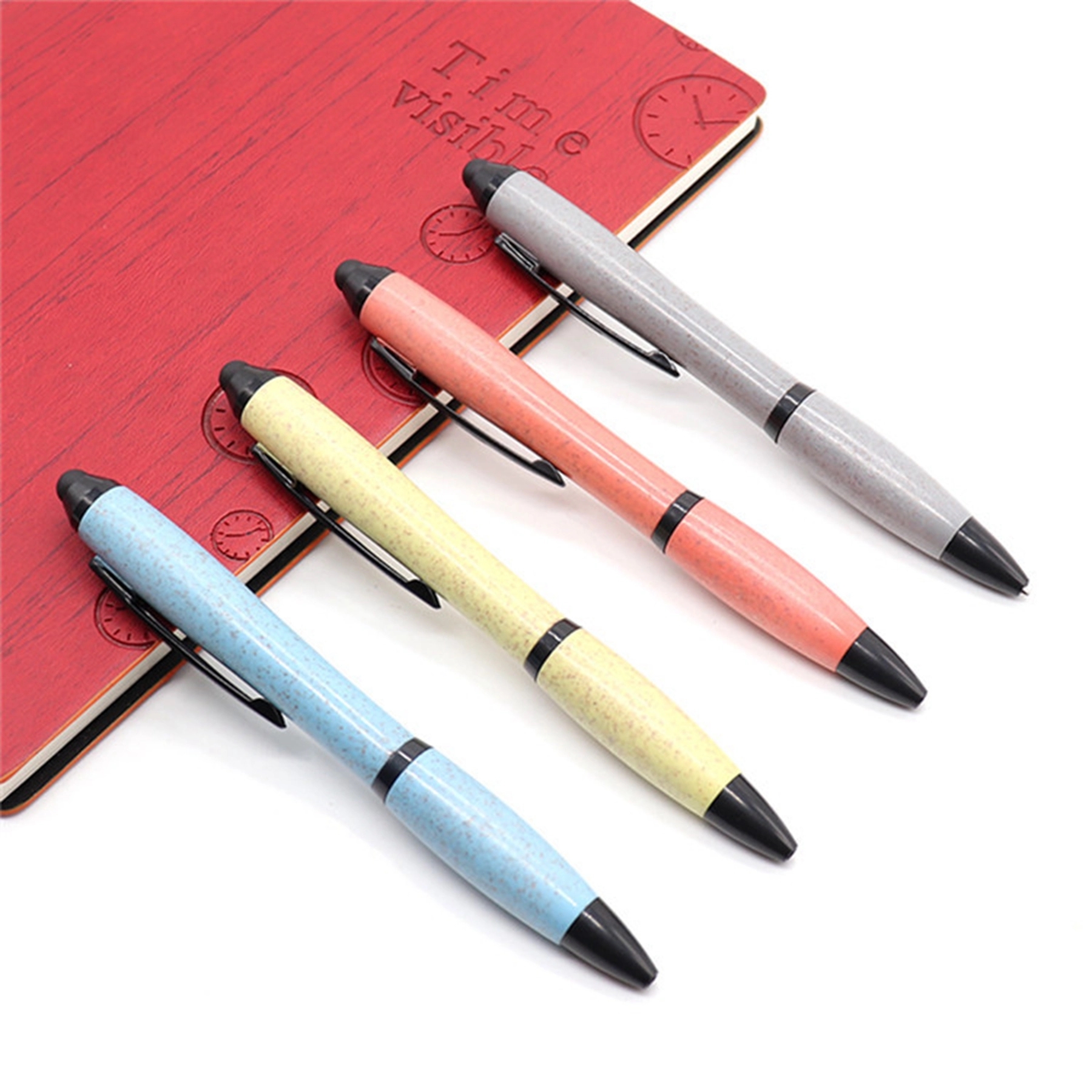 Biodegradable Gourd Shaped Wheat Straw Ballpoint Pen 11