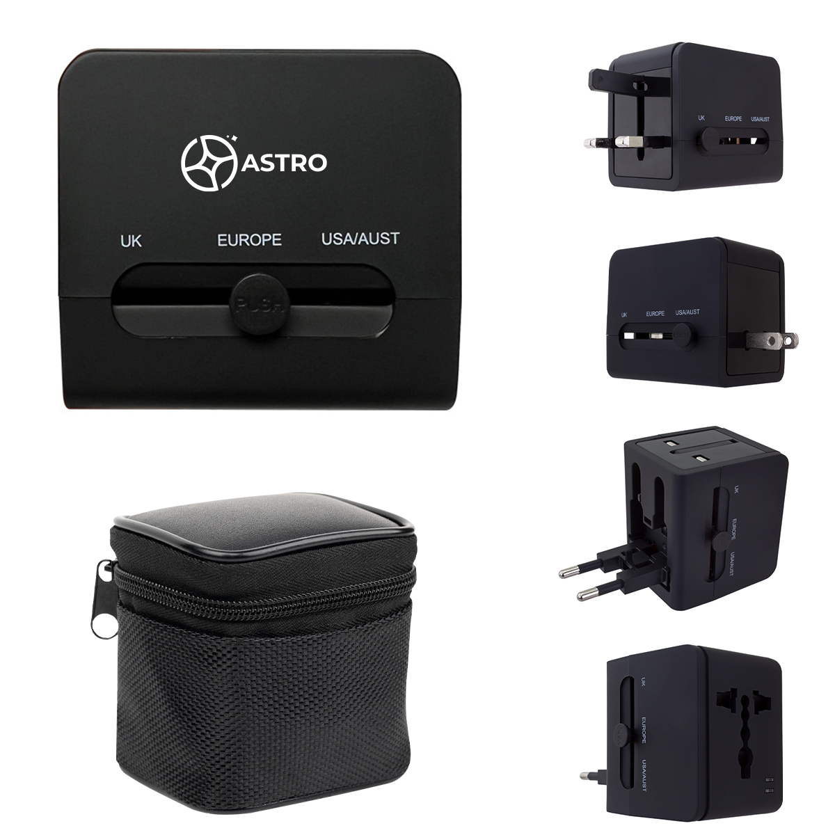 20W Universal Travel Adapter With Type-C 2
