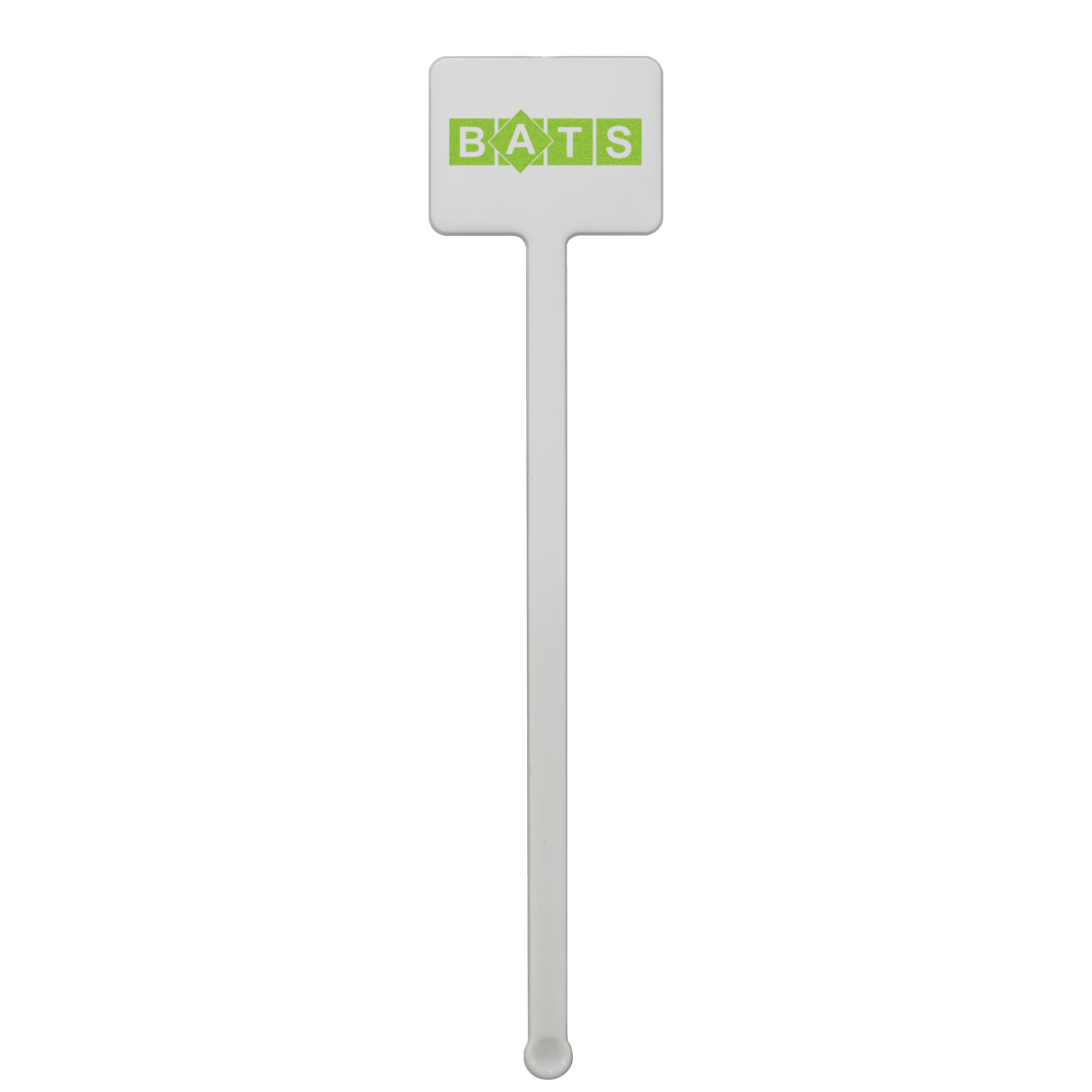 Plastic Drink Stirrer 5.750" Rectangle (Color) Digital Print 3