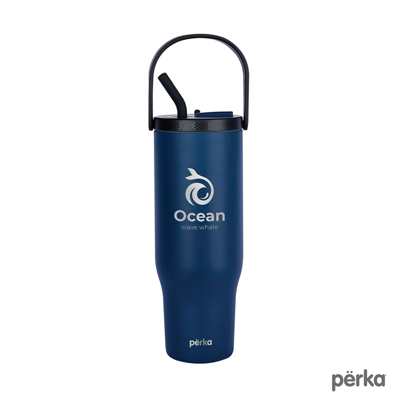 Perka® Reginald 30oz. Recycled Vacuum Insulated Travel Tumbler 29