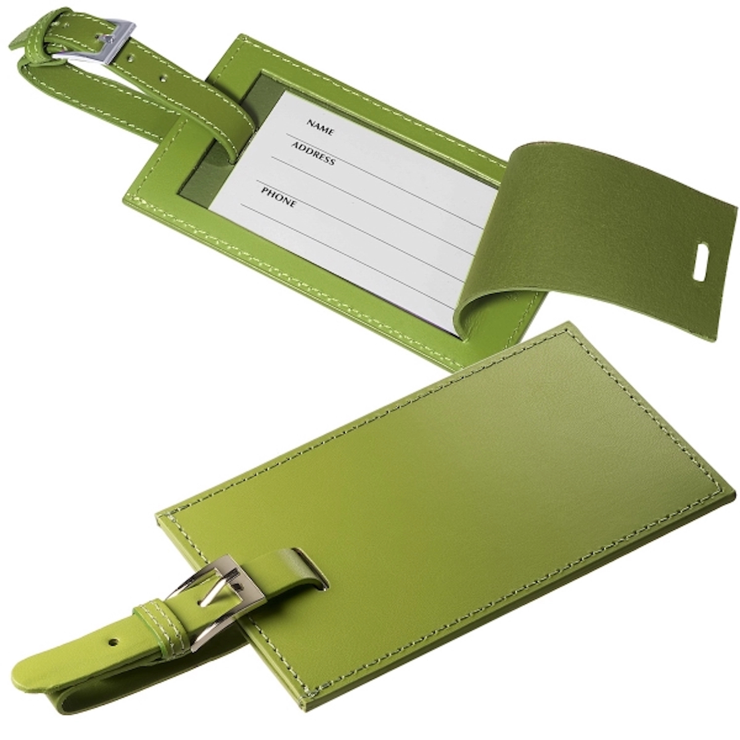 Leatherette Luggage Tag 11