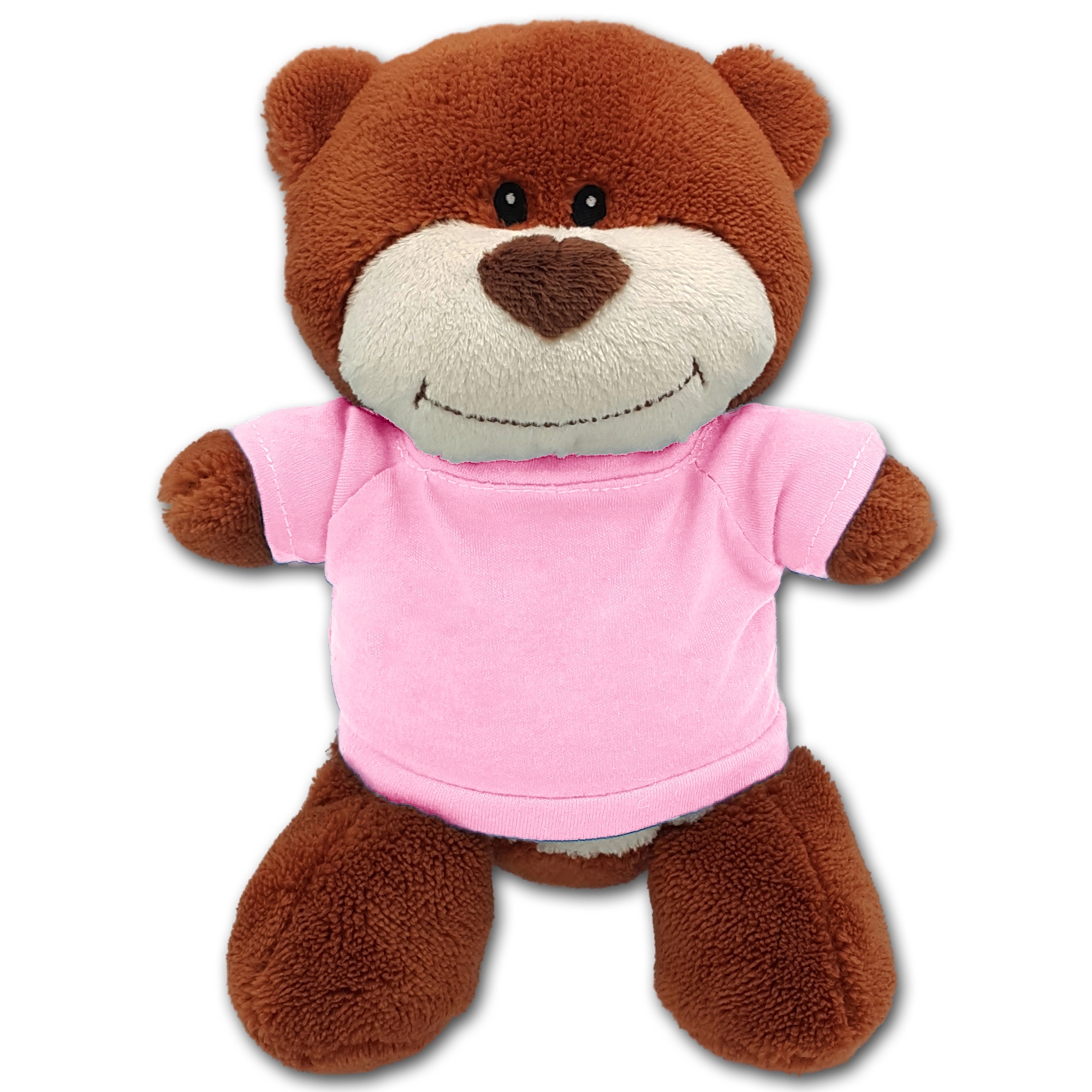 10" Smiling Face Brown Bear 3
