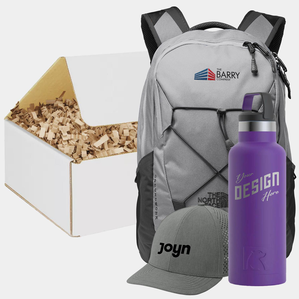 RTIC® 20 oz Water Bottle, OGIO® Cap & North Face® Backpack Executive Gift Box Set