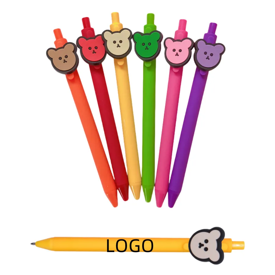 Cute Bear Plastic Ballpoint Pen 1