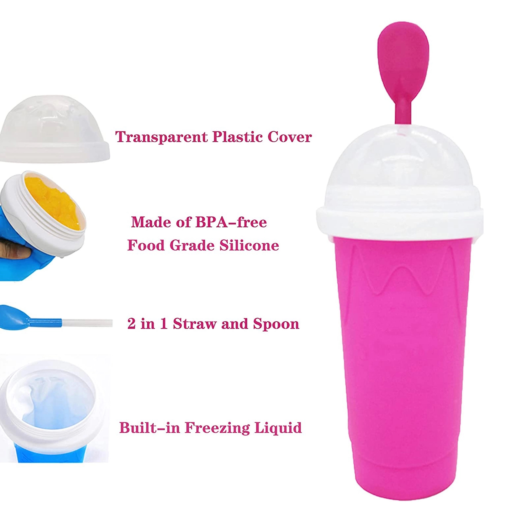 350ML Quick Cooling Magic Frozen Slushy Maker Cup 3