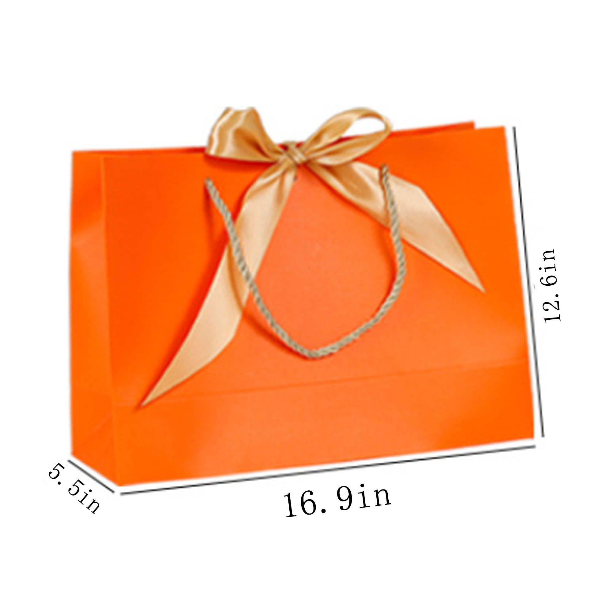 Personalized Bowknot Gift Bags with Custom Logo for Apparel & Cosmetics 6