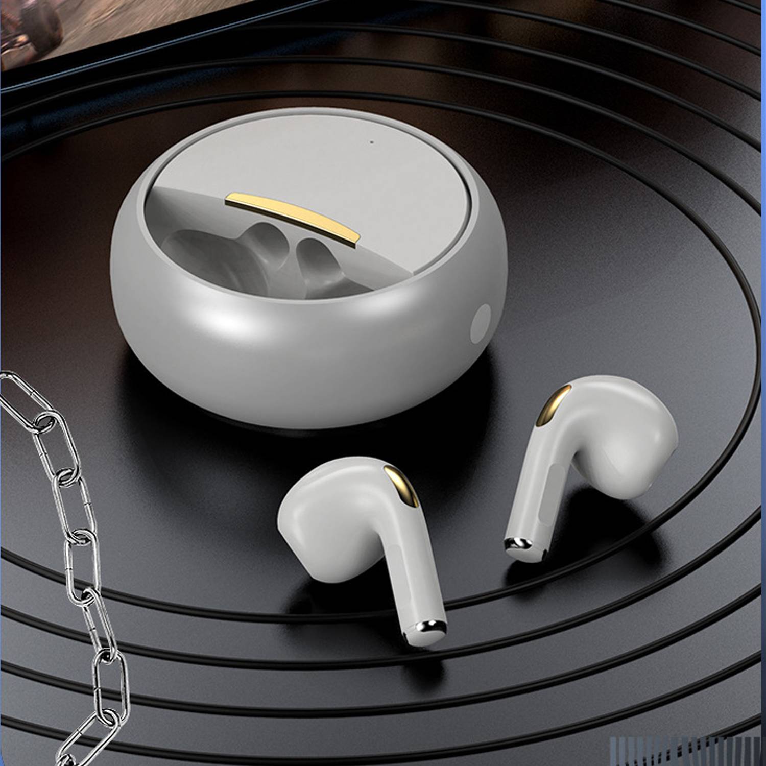 360 Degree Rotating Wireless Bluetooth Earbuds 3