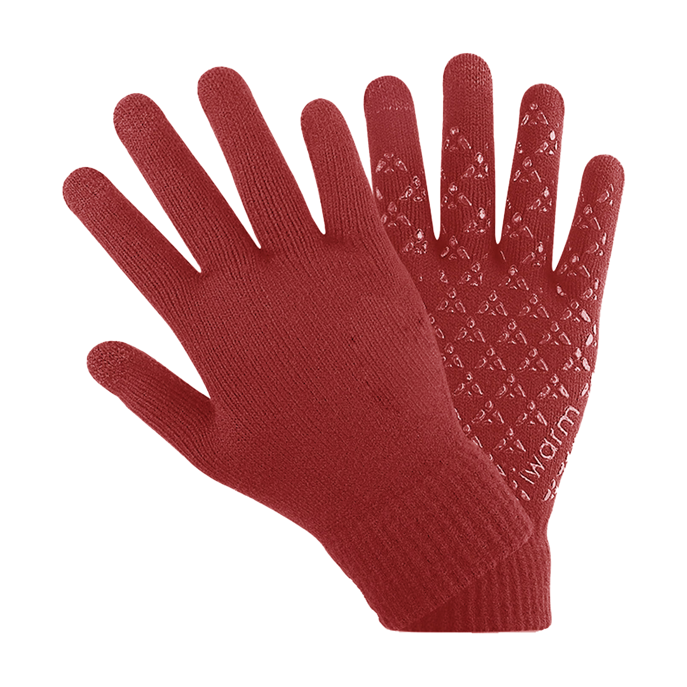 Acrylic Versatile Non-Slip Knitted Gloves For Cold Weather 1