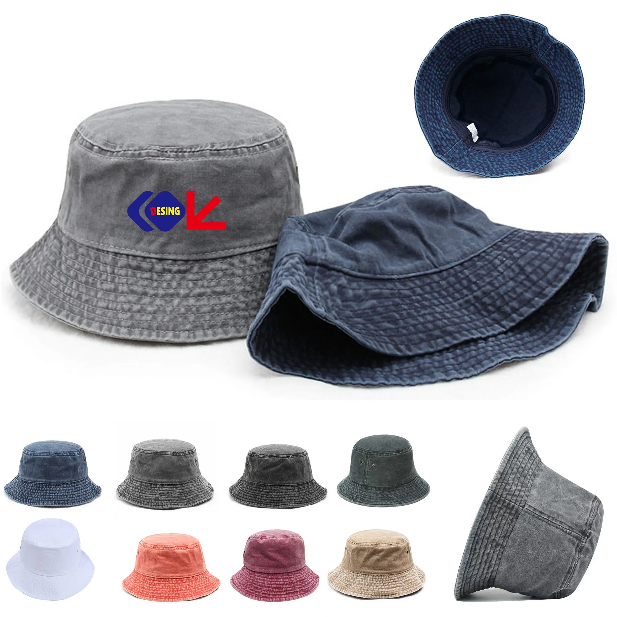 Packable Travel Summer Beach Hat 11