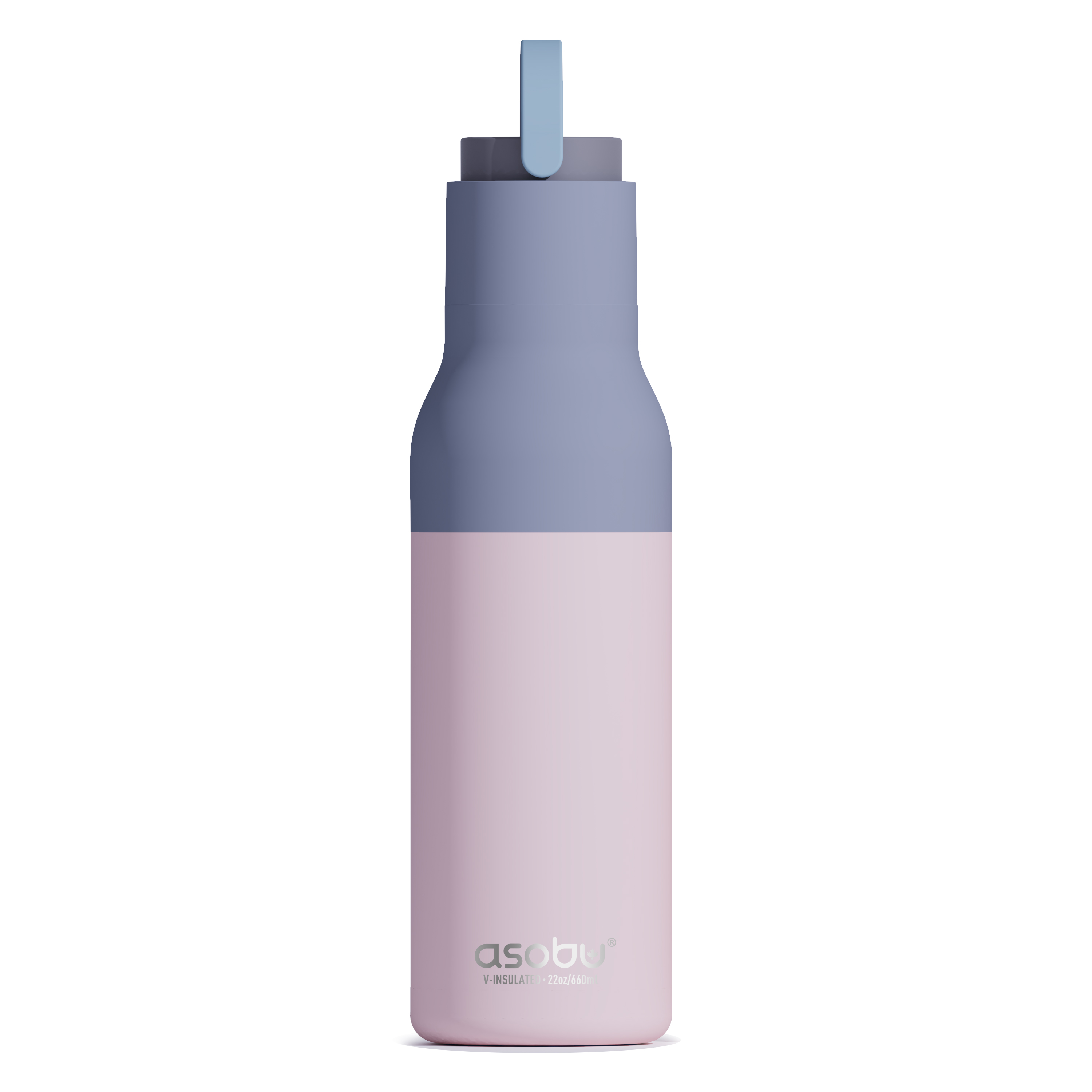 22 oz Asobu Metro Bottle with Removable Straw 14