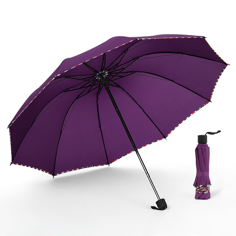 Enlarged Compact Umbrella with Reflective Strip 3