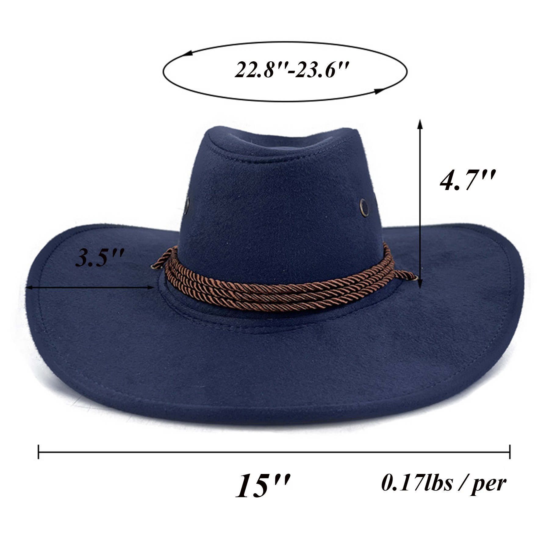Custom Western Suede Cowboy Hat 19