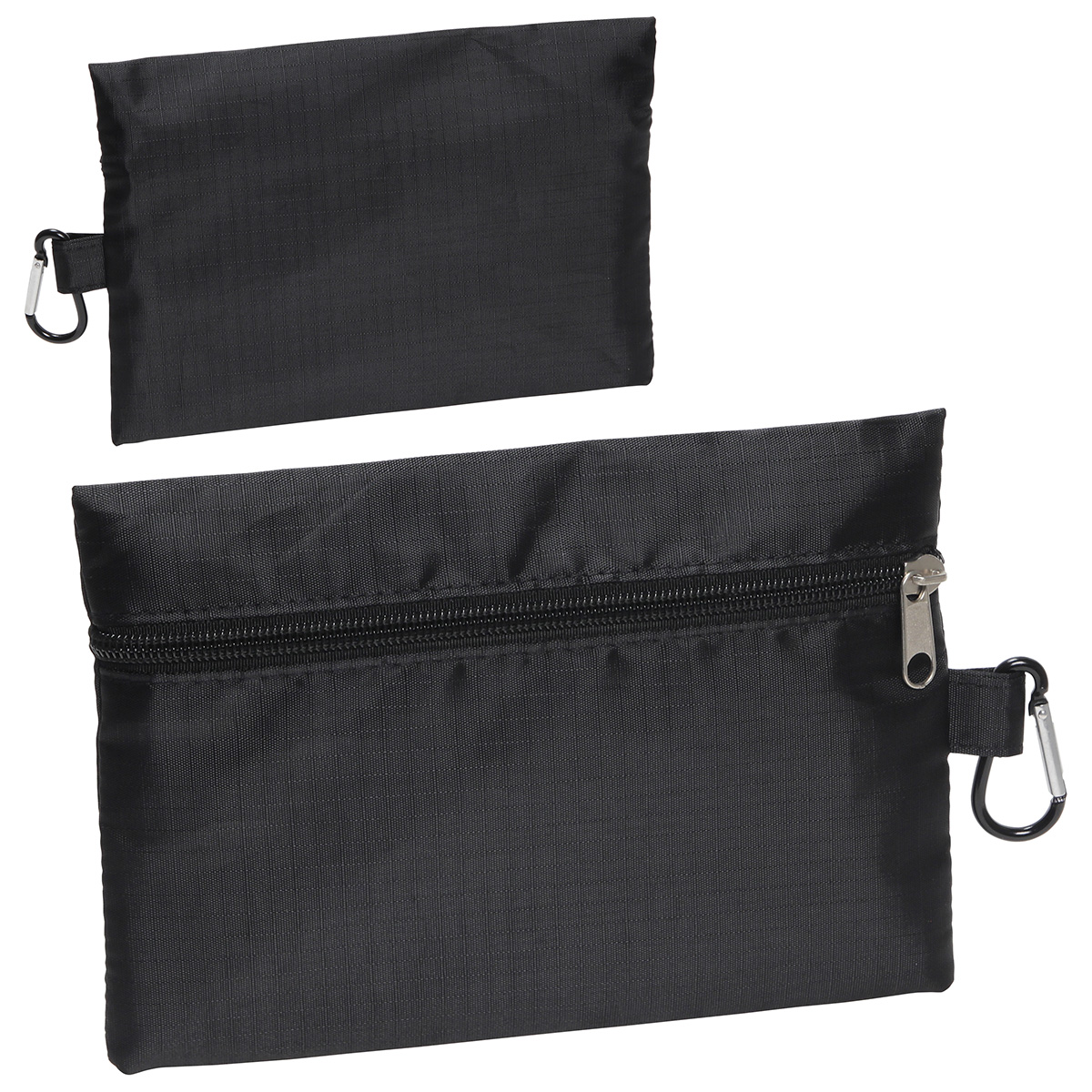 Zippered Ripstop Utility Bag with Carabiner 5