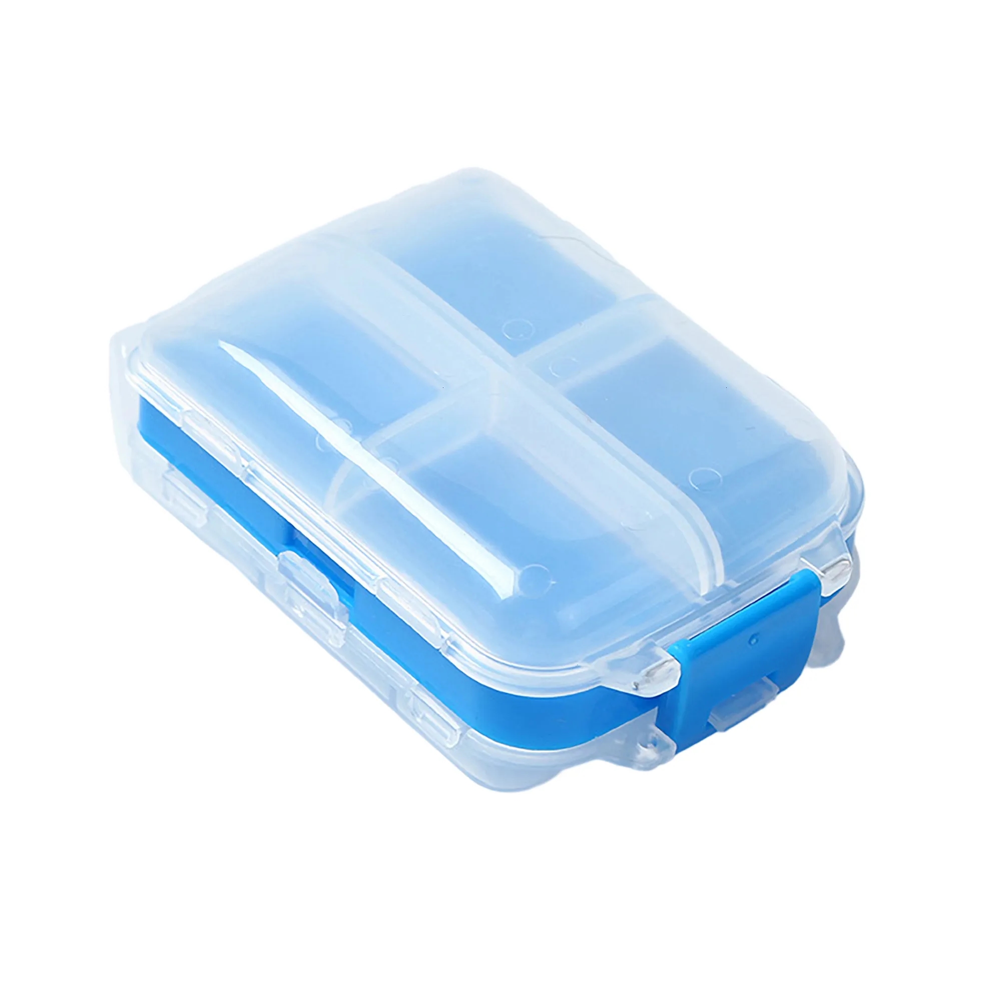 Multi Layer Compact Pill Organizer Travel Friendly 13