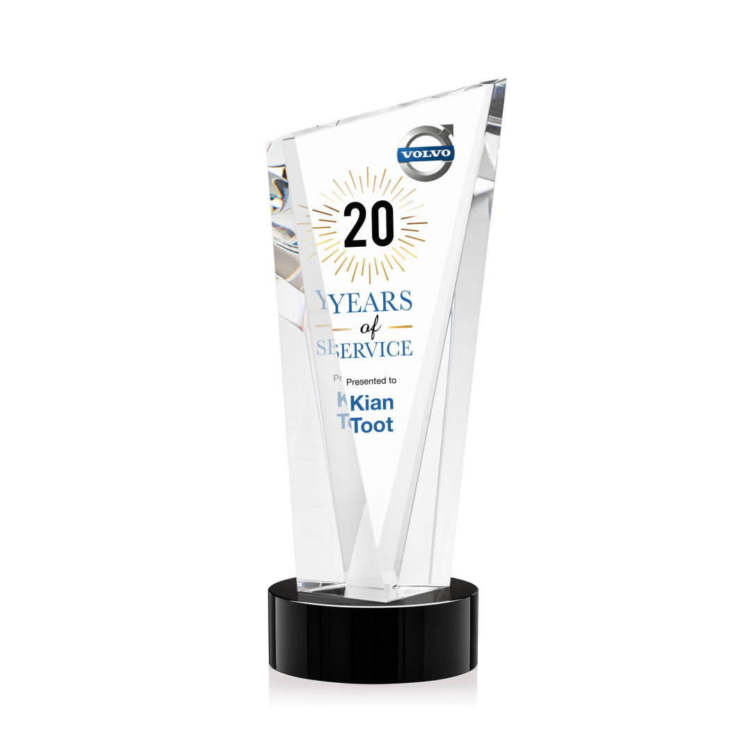 Plymouth VividPrint™ Award on Stanrich Base - Black 9