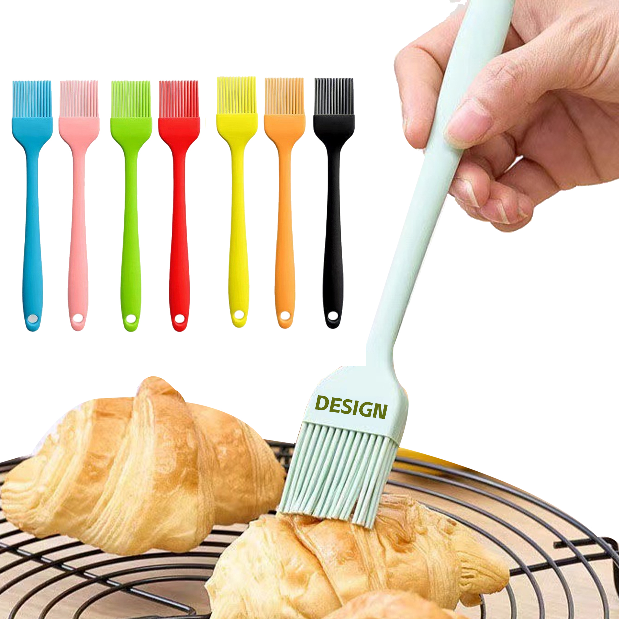 Silicone Cooking Brush for Grilling Baking and Basting 3