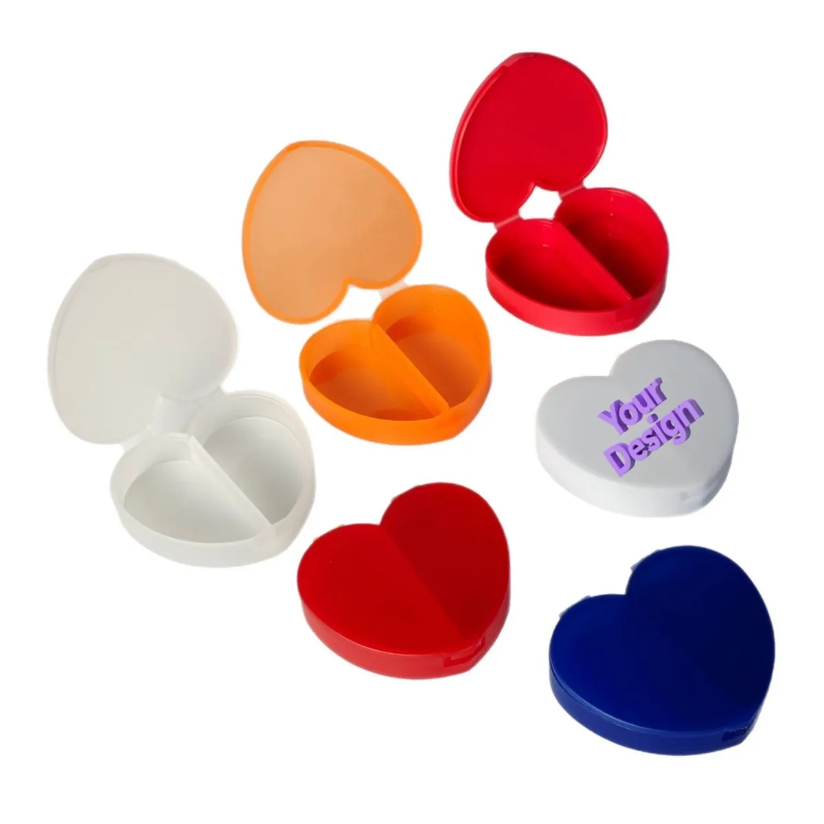 Heart Pill Box - Opaque