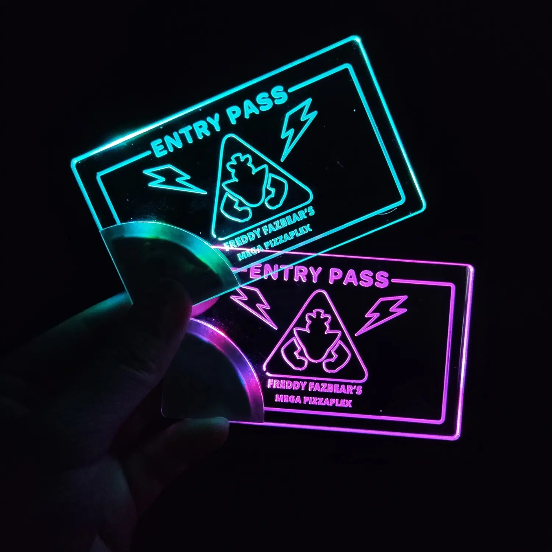 LED Light Up Business Cards 2