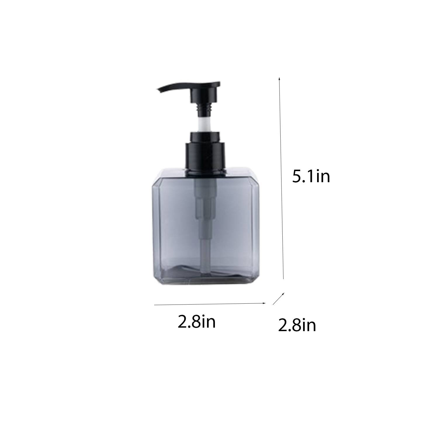 Hand Sanitizer Cosmetic Empty Bottle Portable Press Type 3