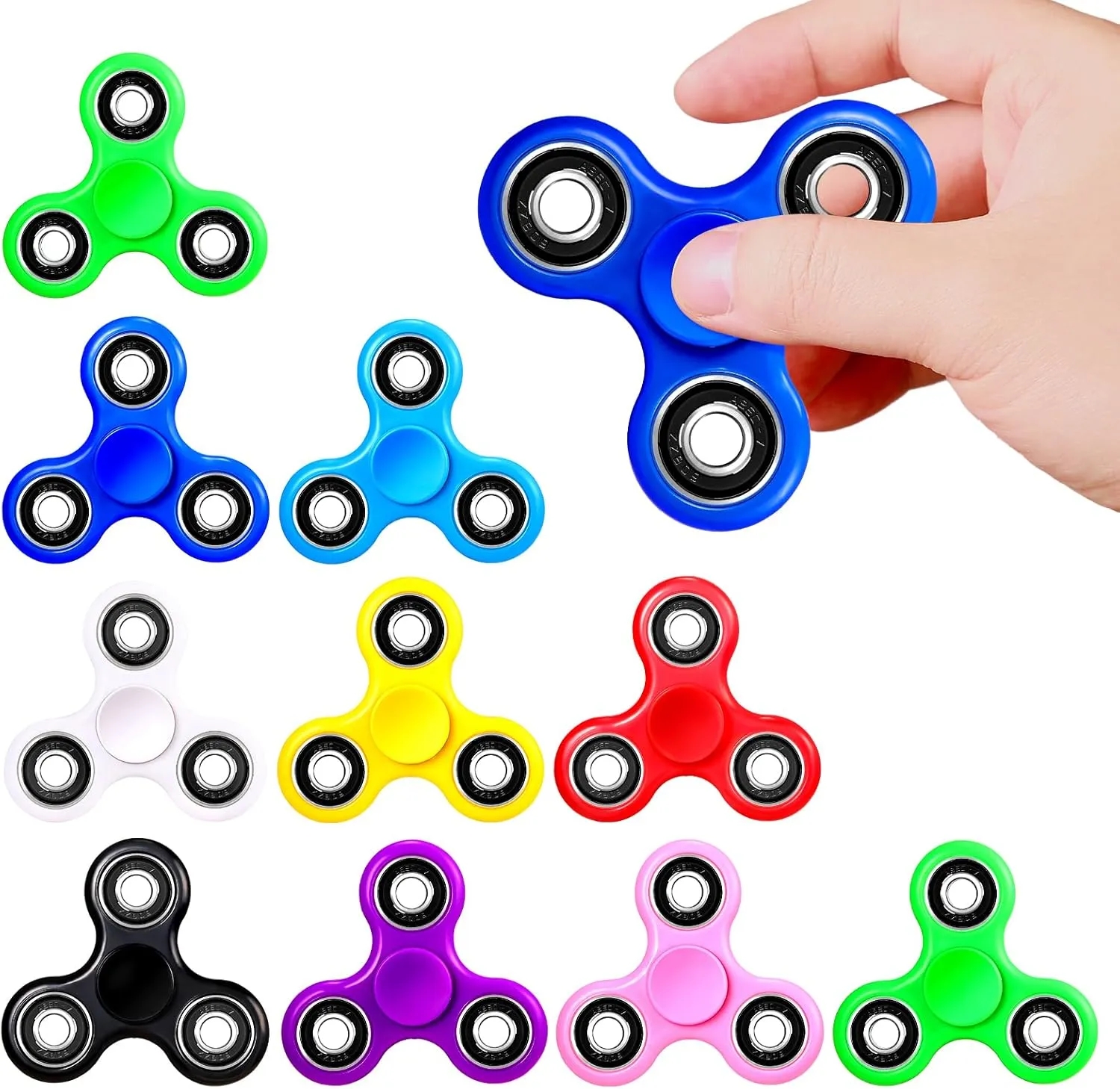 Funny Colorful Stress Relief Fingertip Gyroscope 6
