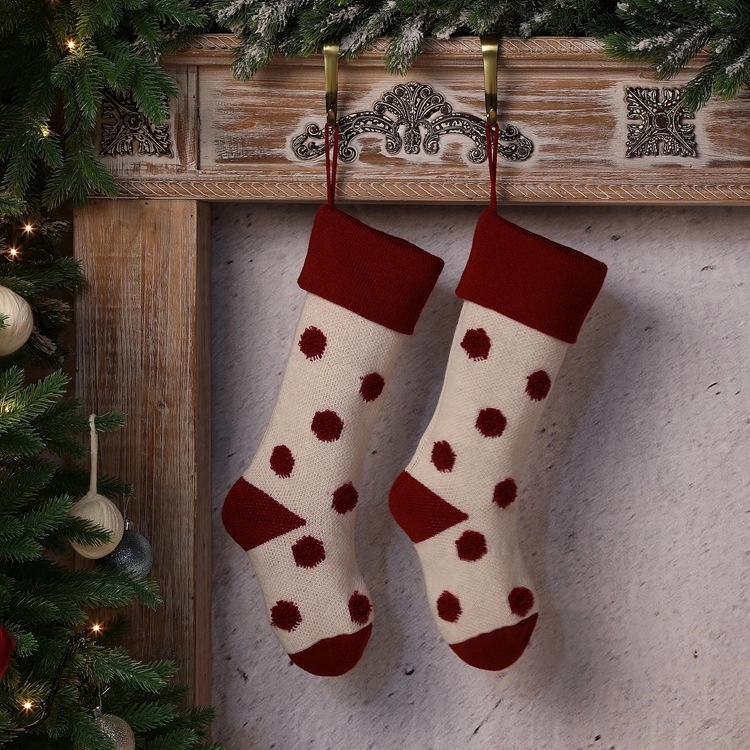 Knitted Christmas Stocking 4