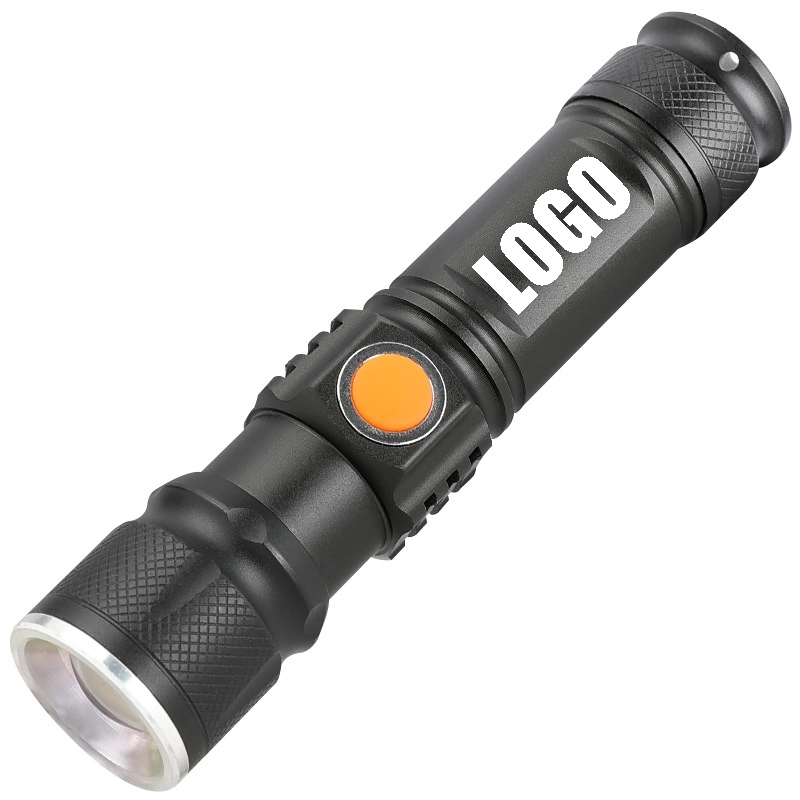 Custom Rechargeable Zoom Mini LED Flashlights 3