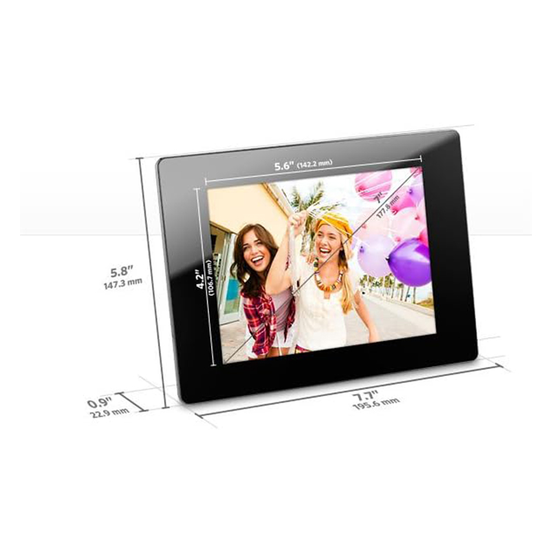 7" LCD Digital Photo Frame W/Glossy Finish 5