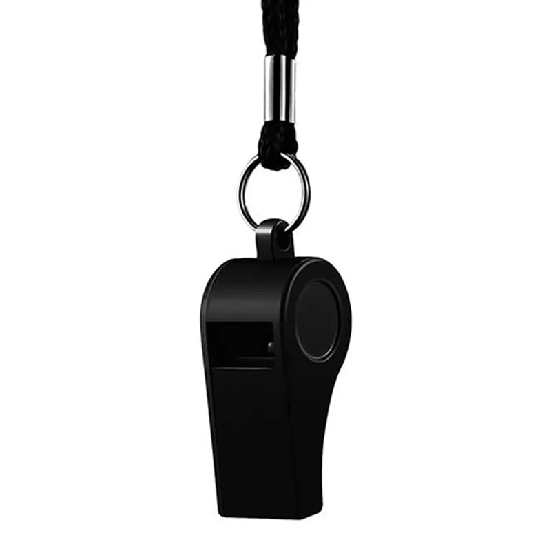 Colorful Plastic Whistles With Lanyards 2