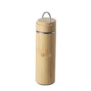 500ml Bamboo Encased Stainless Steel Cup With Double Wall Insulation 1