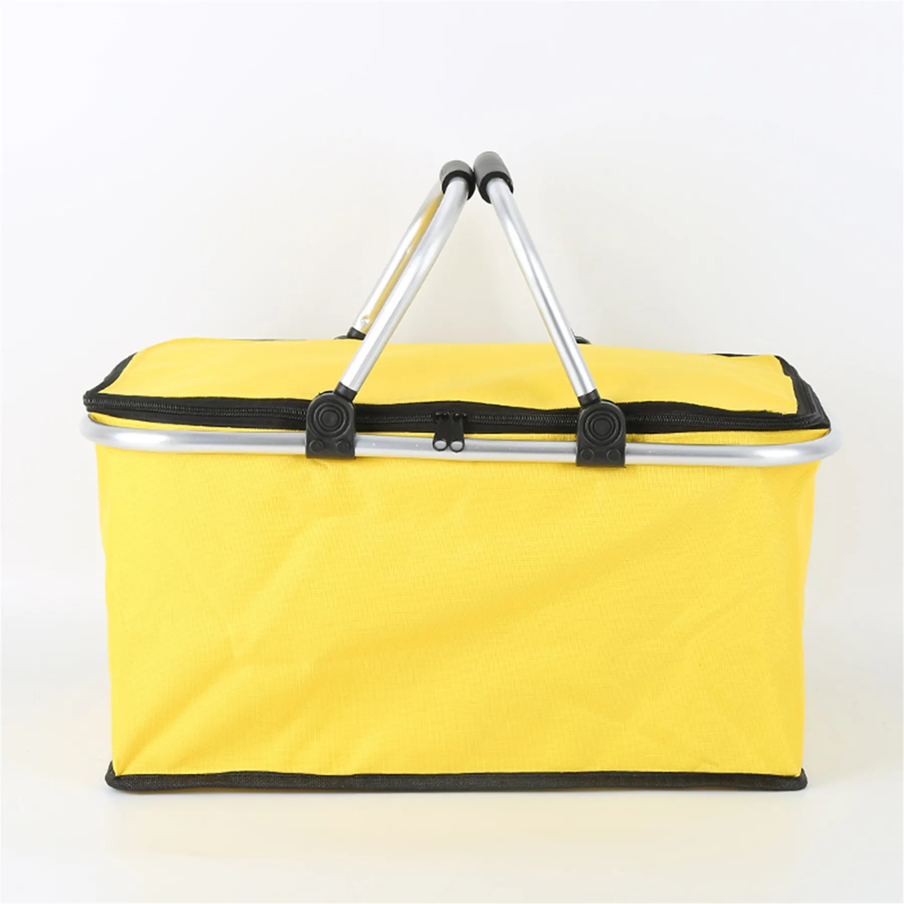 Folding Fabric Shopping/Picnic Basket 13