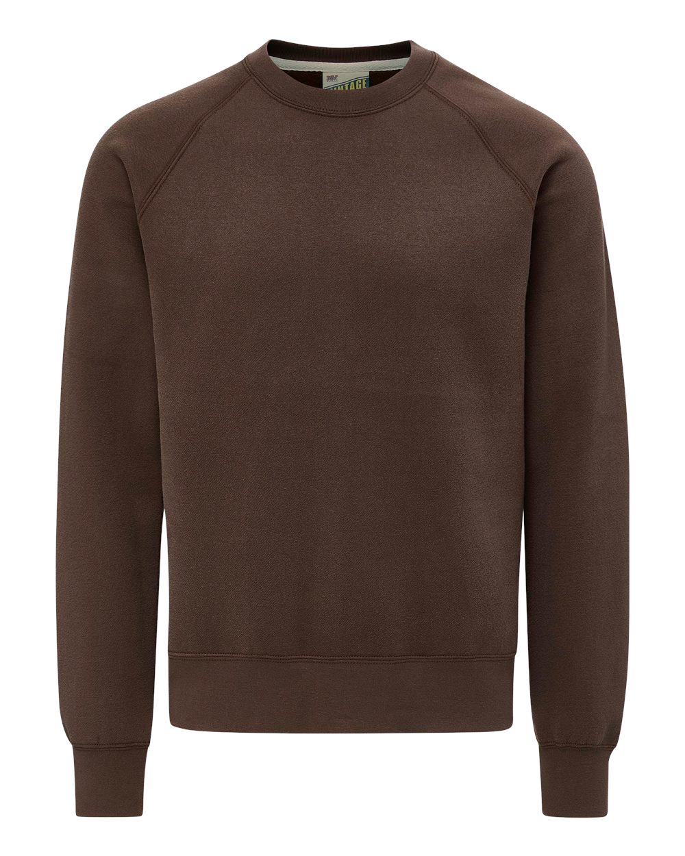 Unisex Vintage Fleece Raglan Crewneck Sweatshirt - 17116 20