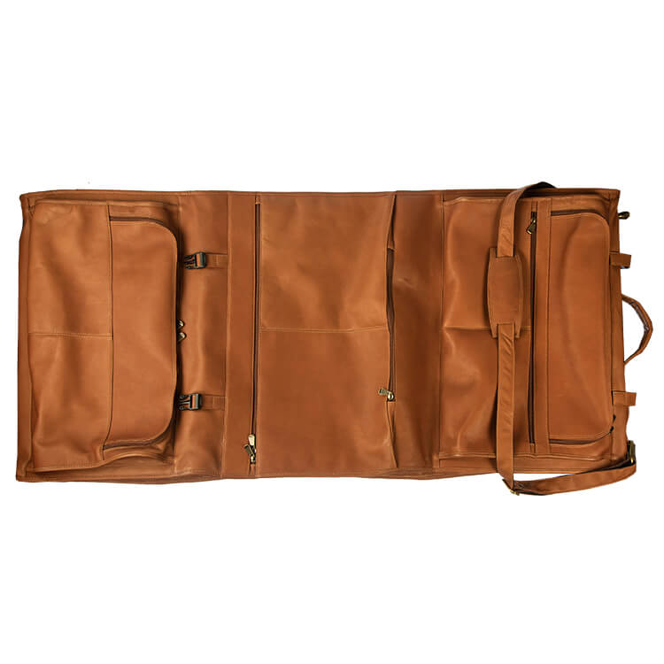 Andes - Leather Tri-Fold Garment Bag 4