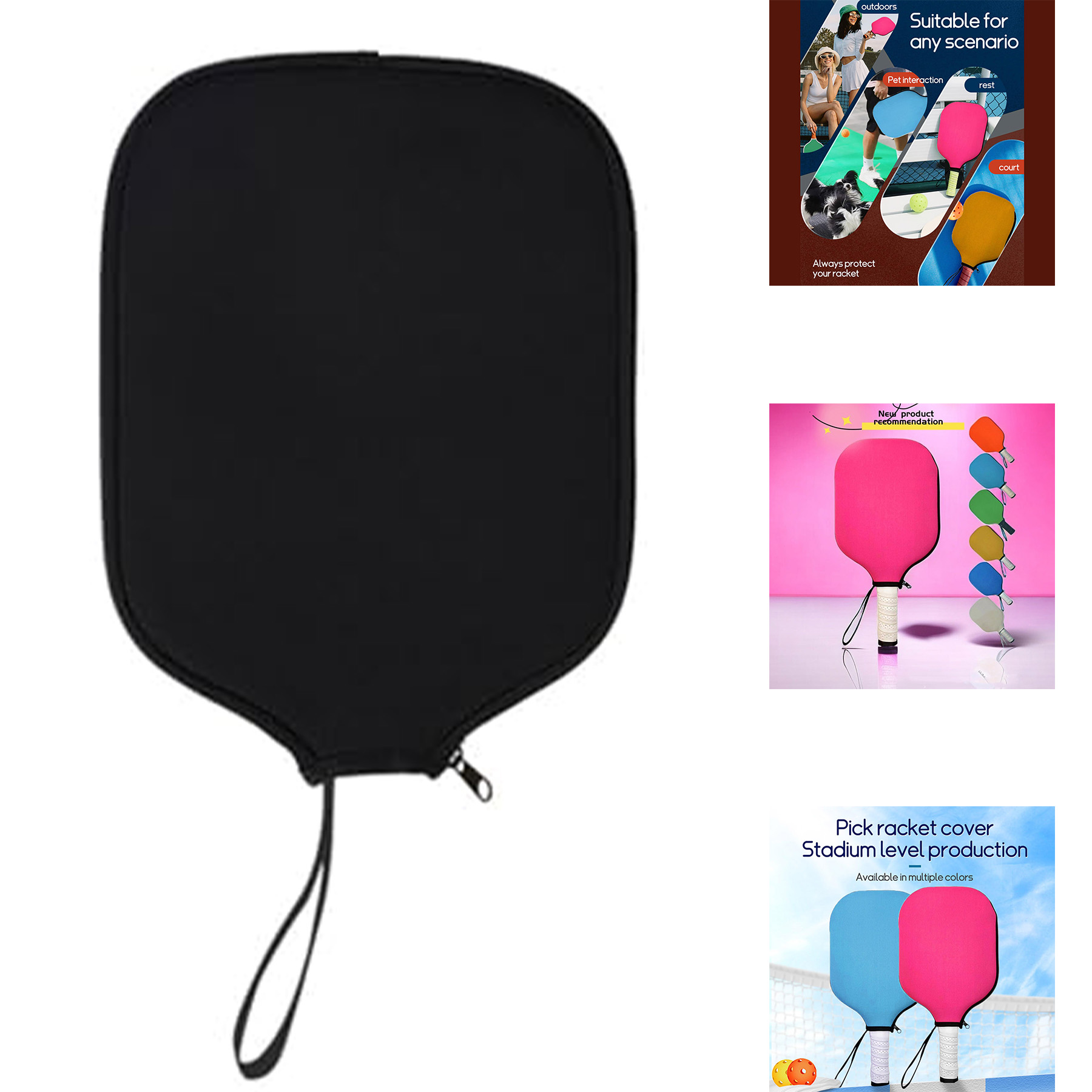 Pickleballs Paddle Case Protector 2