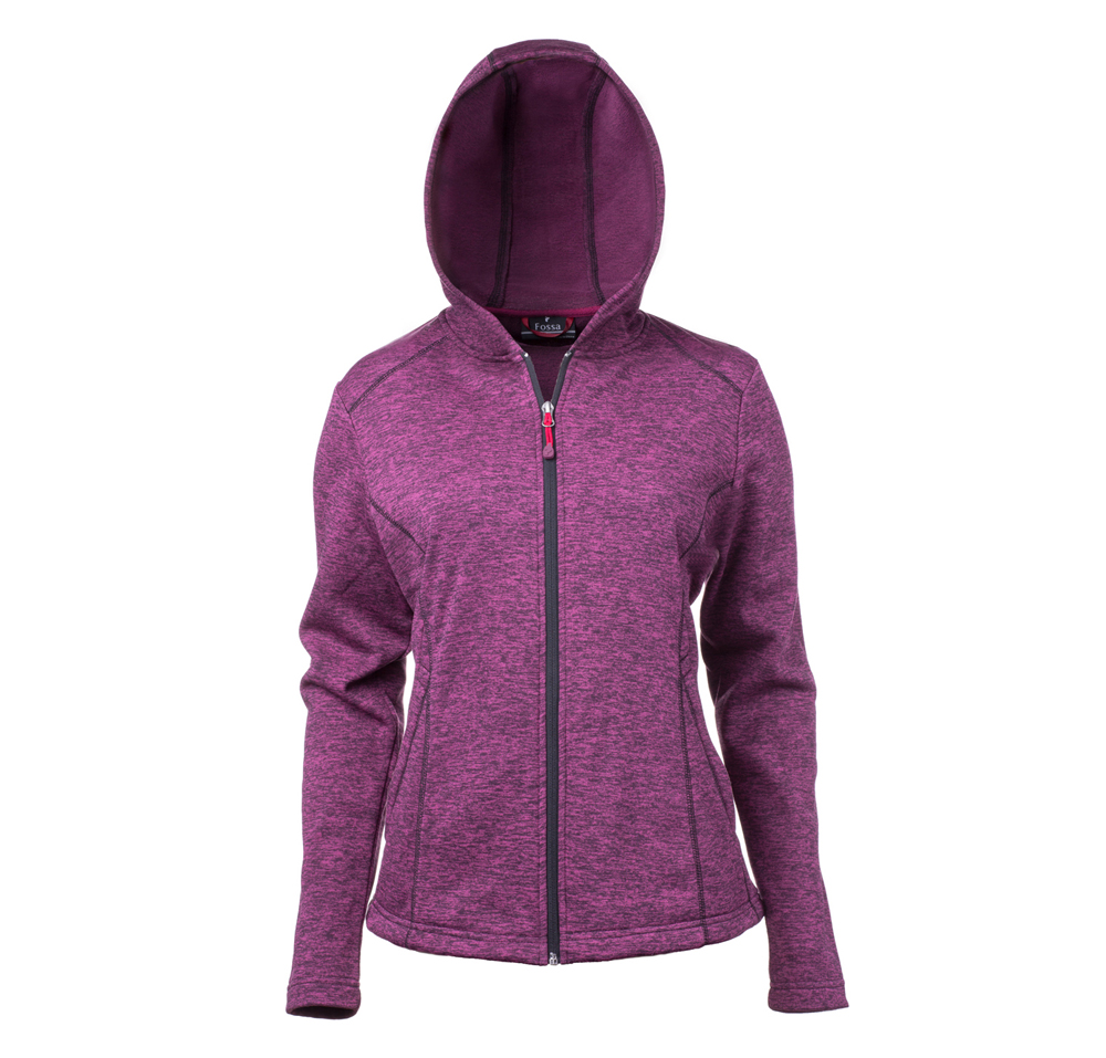 Ladies' Tephra Heather Hoodie Jacket, custom hoodie or sweatshirt with logo imprint 2