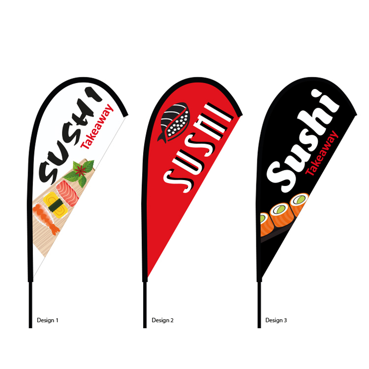 Single Sided Feather Flag 4