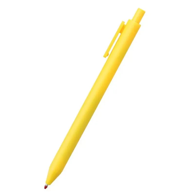 Solid Trim Click Stick Ballpoint Pen with Pocket Clip 11