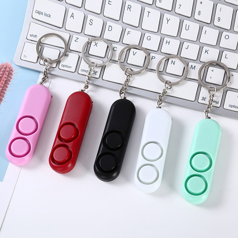 The Personal Self-Defense Safety Alarm Keychain Anti Wolf Alarm 12