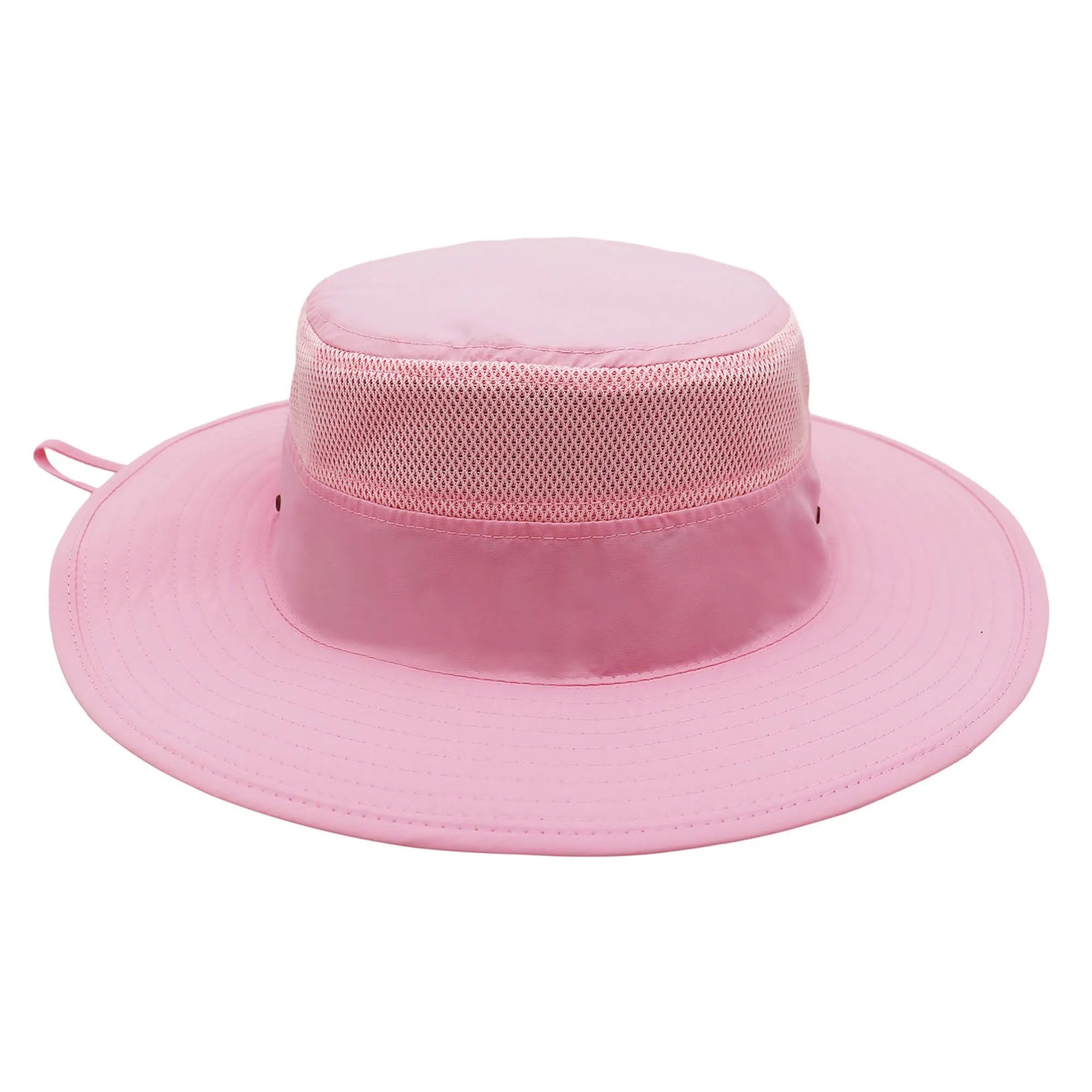 Wide Brim Bucket Hat With Strap 5