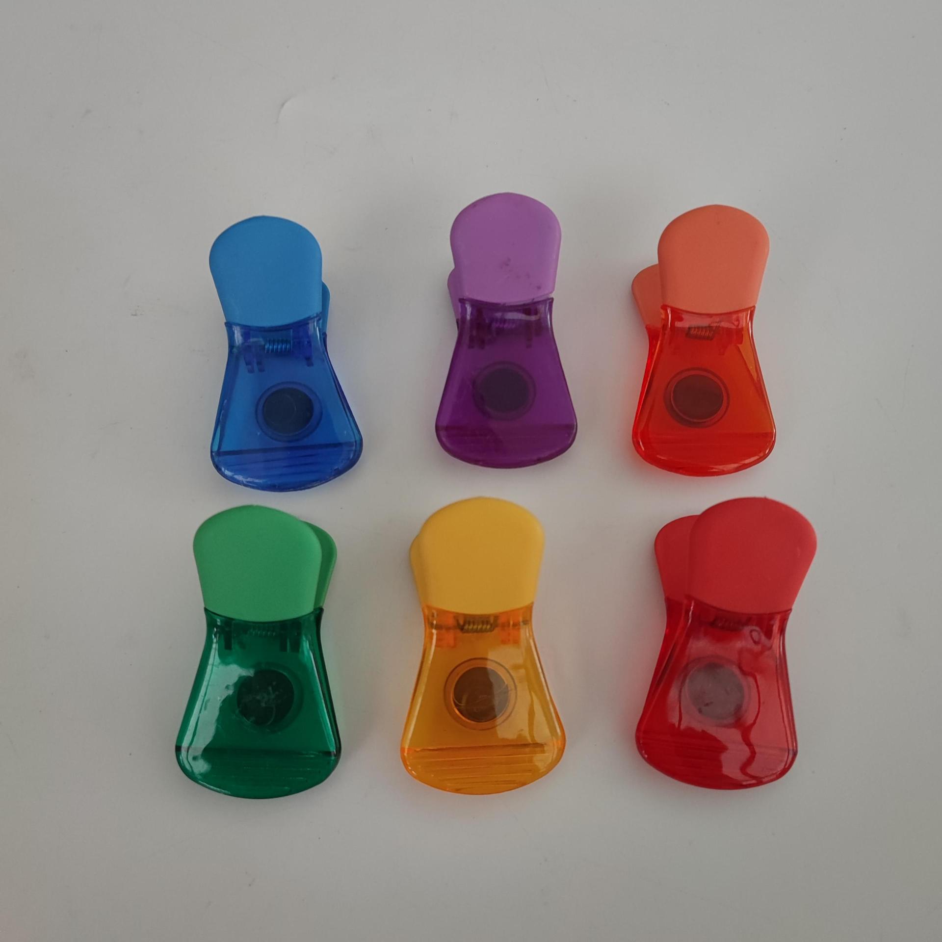 Food Chip Snack Bag Sealing Clips with Refrigerator Magnet 5