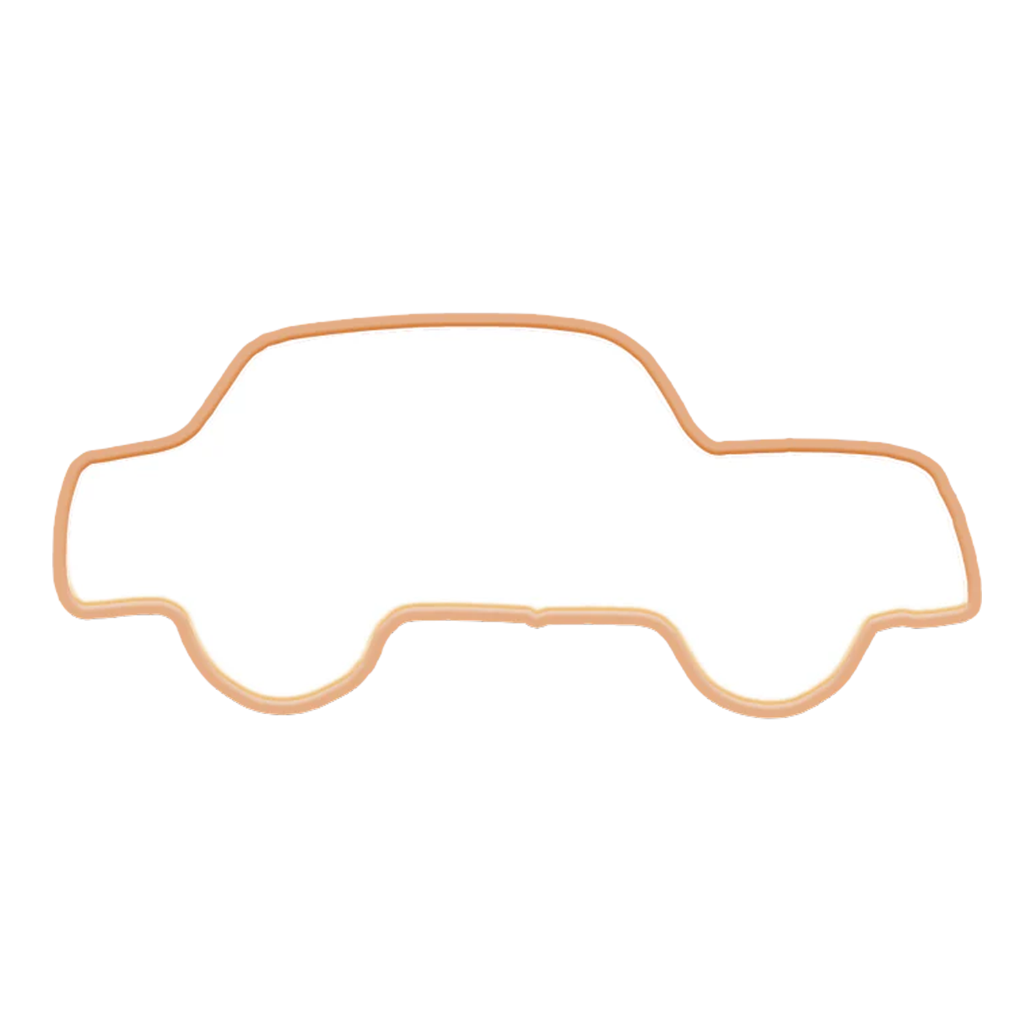 Car Shaped Logo Sugar Cookie 2