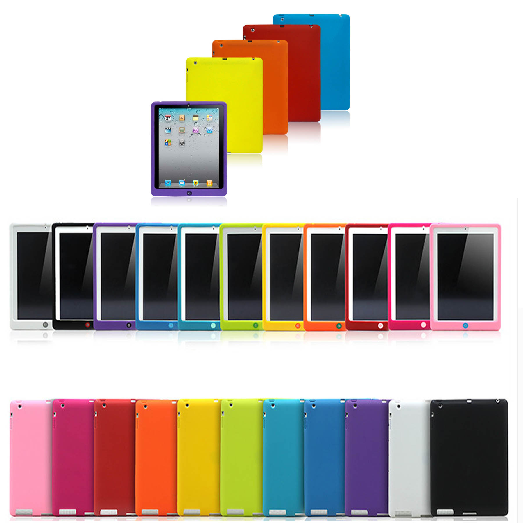 iPad Silicone Case for iPad 2