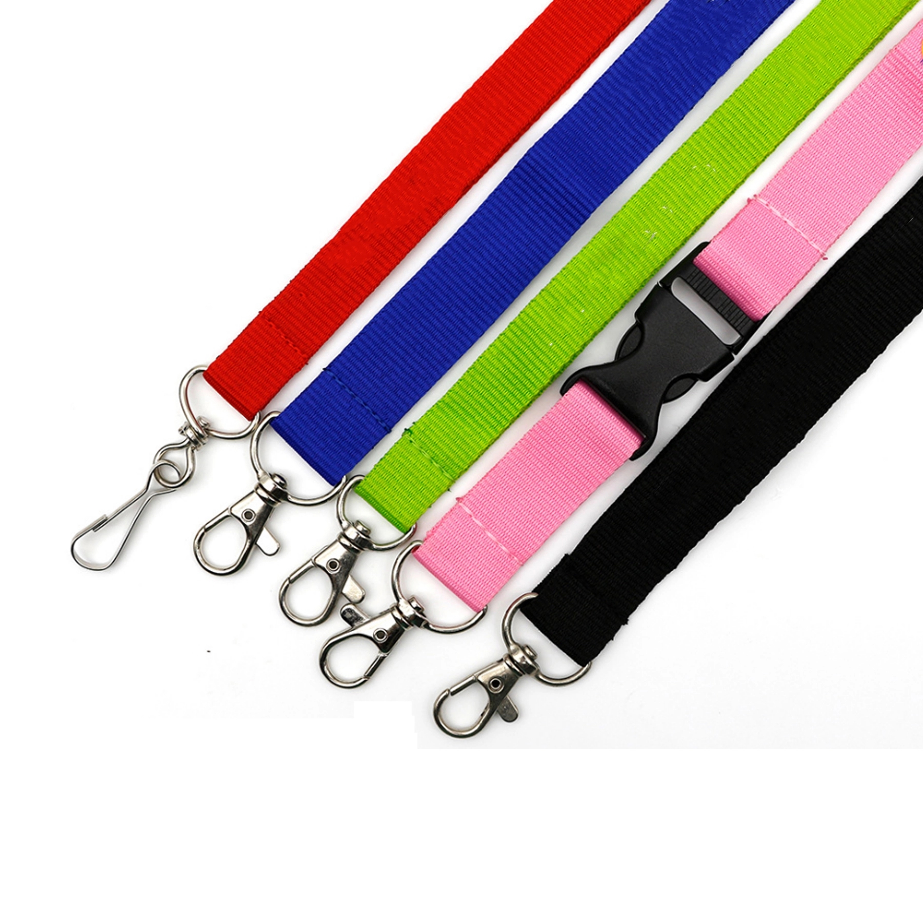 MOQ100 Polyester Lanyard  - 1/2" W x 36" Long 1
