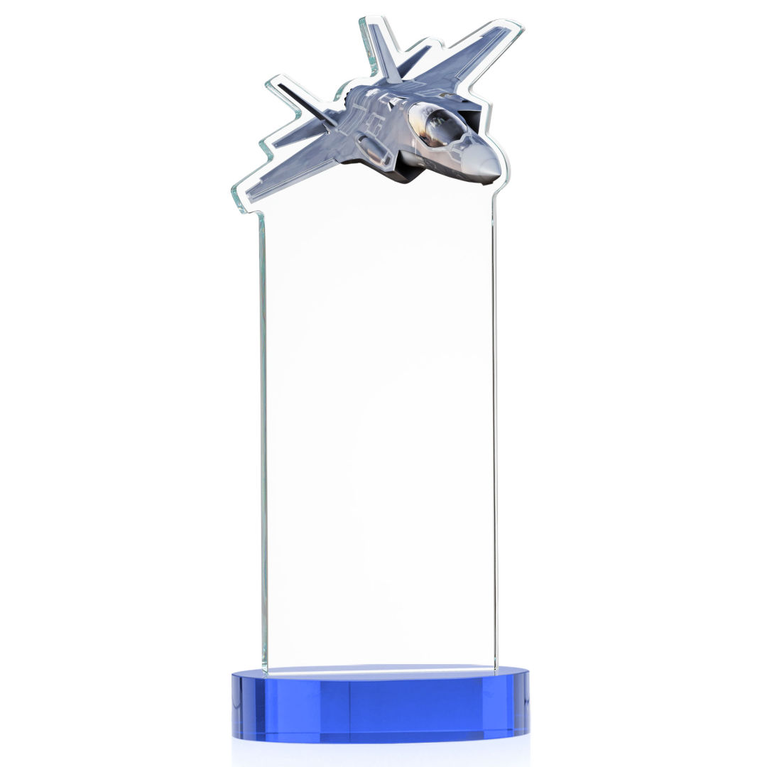 Top Gun Award on Alberton Base - Sky Blue 2