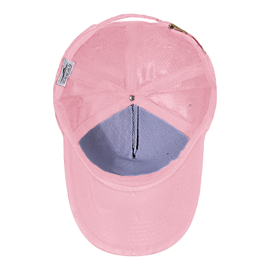 Stock Solid Color Cotton 5-Panel Baseball Cap 40