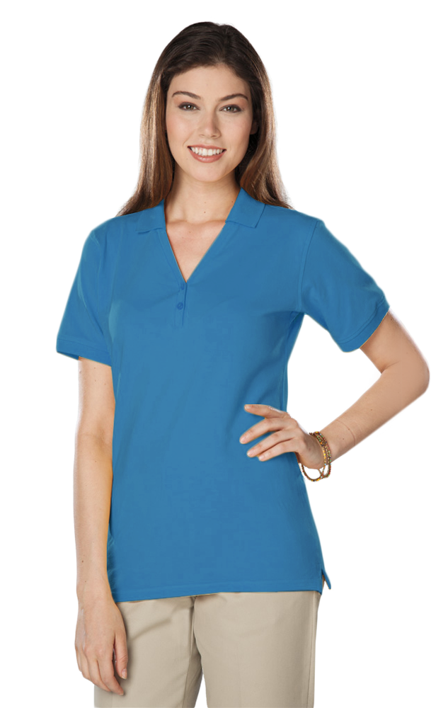 Ladies' Soft Touch Y-Placket Polo 28