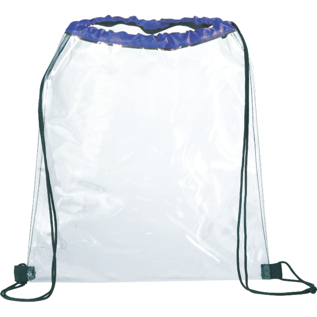 Rally Clear Drawstring Bag 13