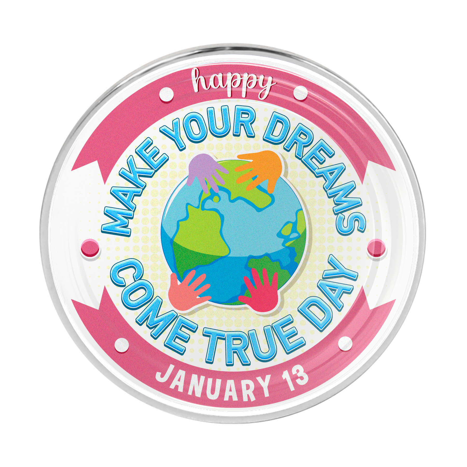 1.2" Round Domed Lapel Pin 5