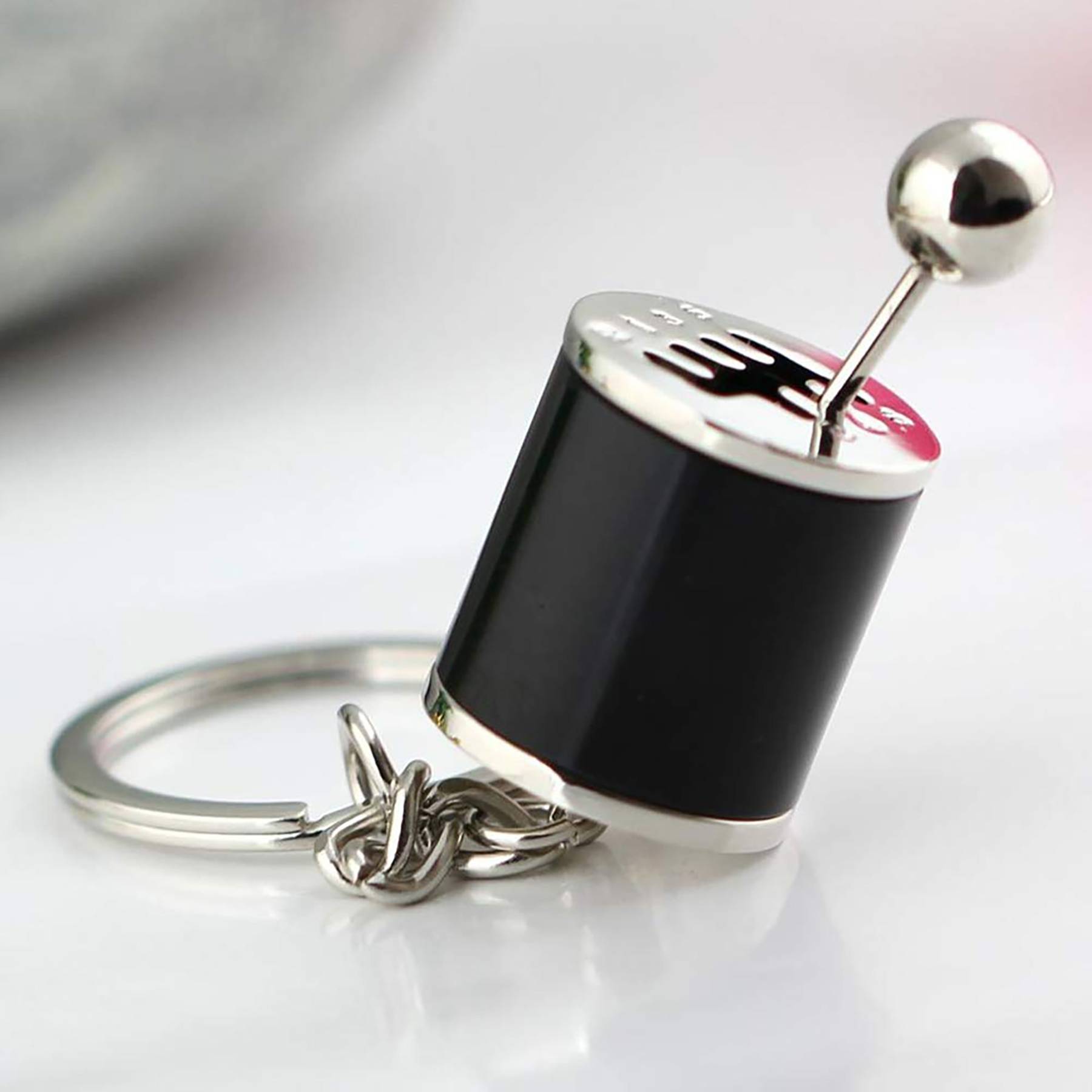 Key Ring Keychain Anti-Stress Toy Car 6-Speed Gear 2