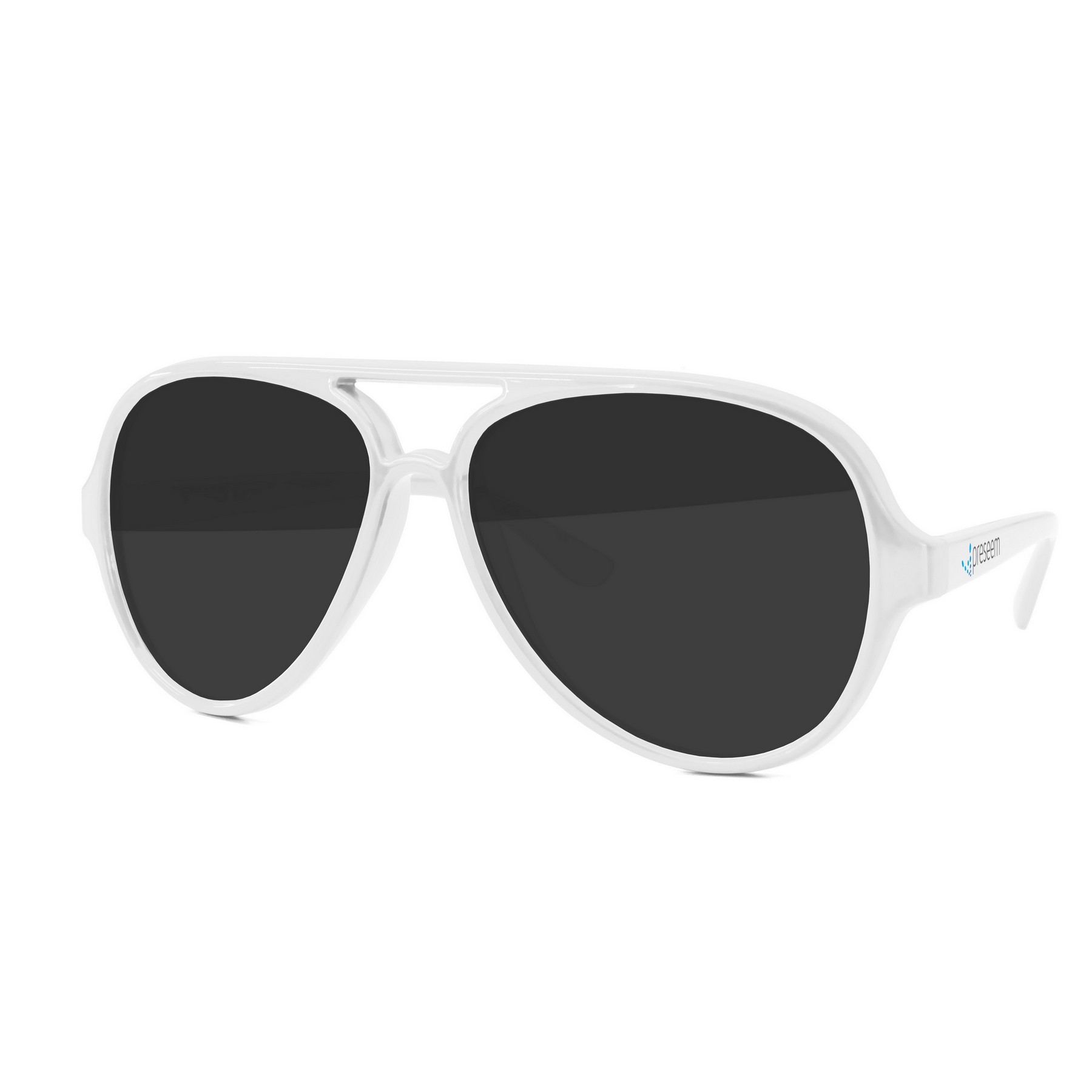 Aviator Sport Sunglasses w/ Full Color Arm Imprint 5